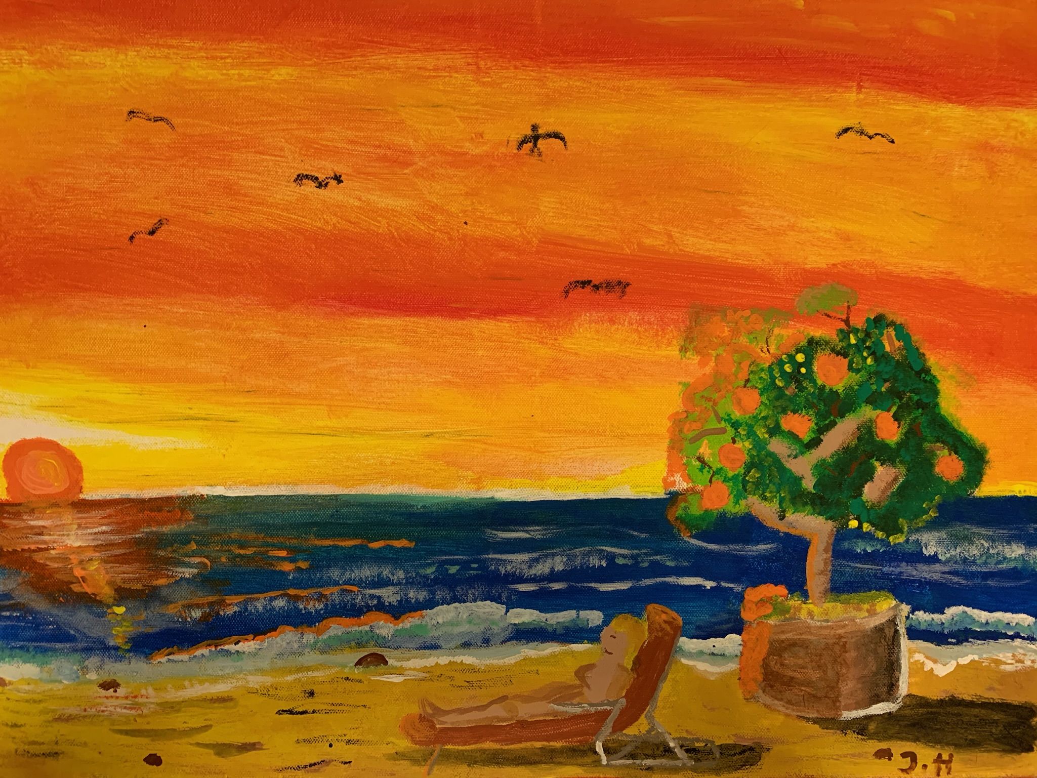 Blondinen in Sardinien